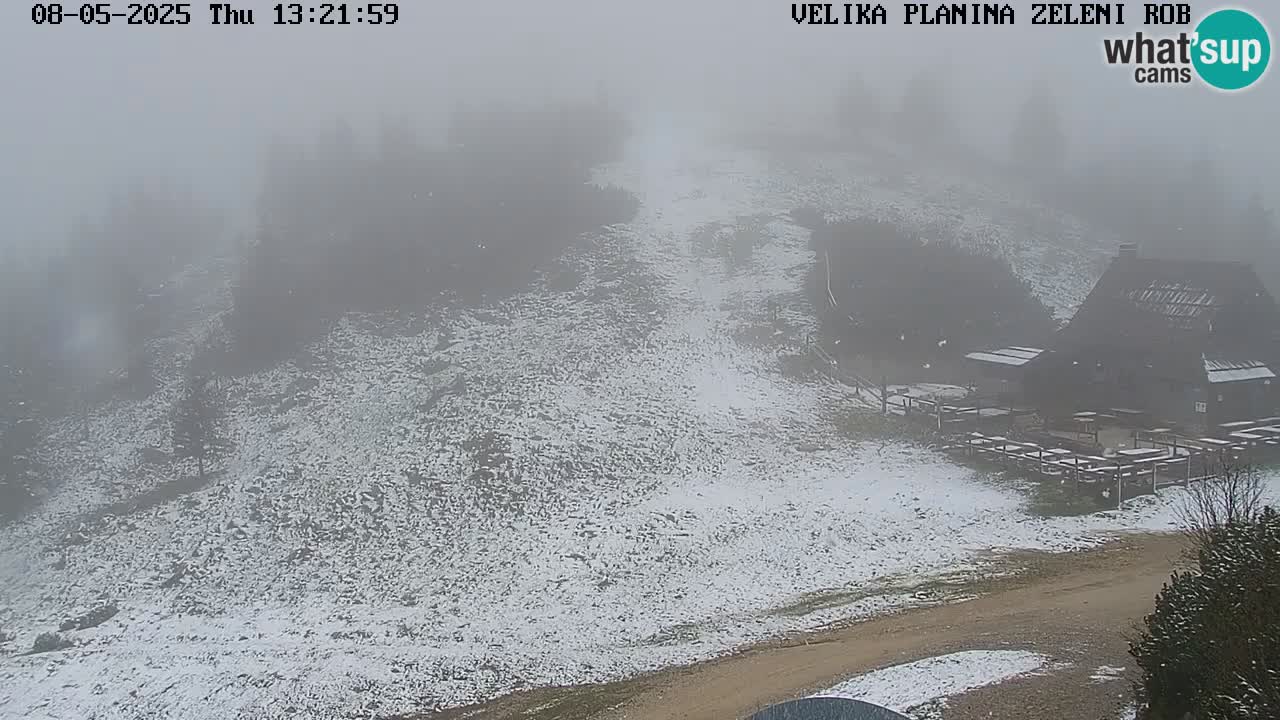 Zeleni Rob – Webcam live | Velika Planina