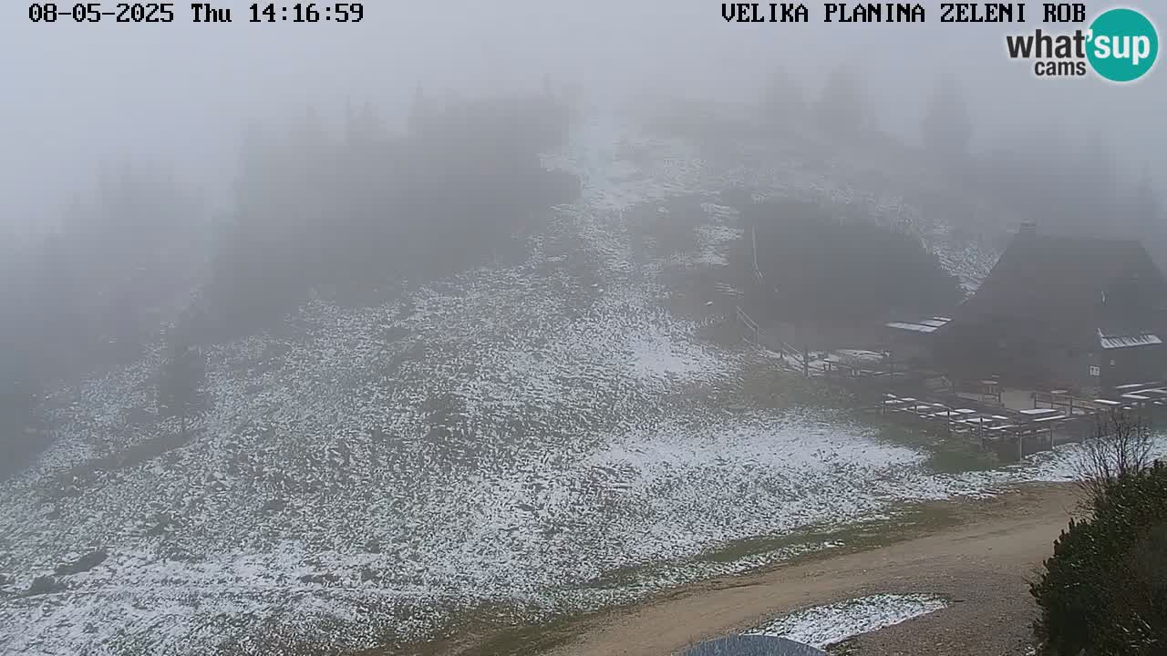 Zeleni Rob – Webcam live | Velika Planina