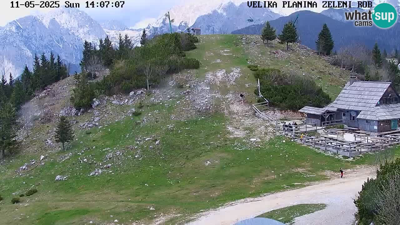 Zeleni Rob – Webcam live | Velika Planina