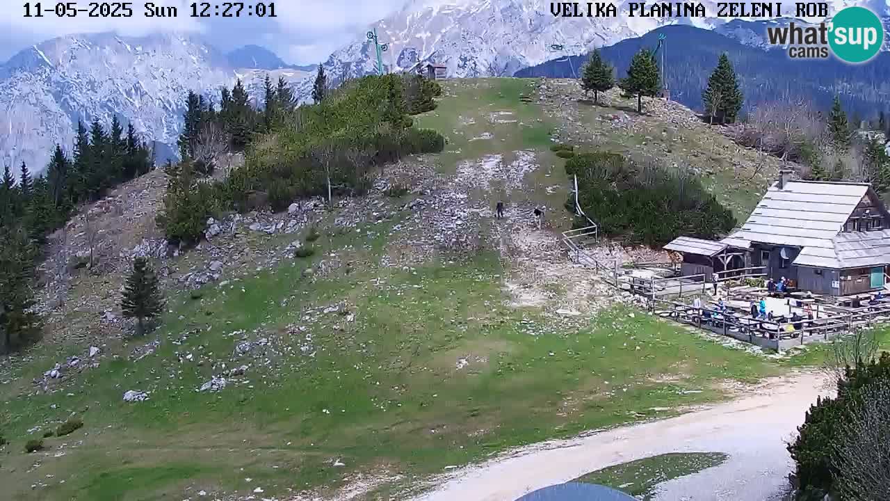 Cámara web en tiempo real Velika Planina