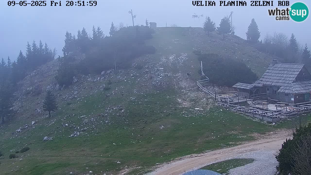 Zeleni Rob – Webcam live | Velika Planina