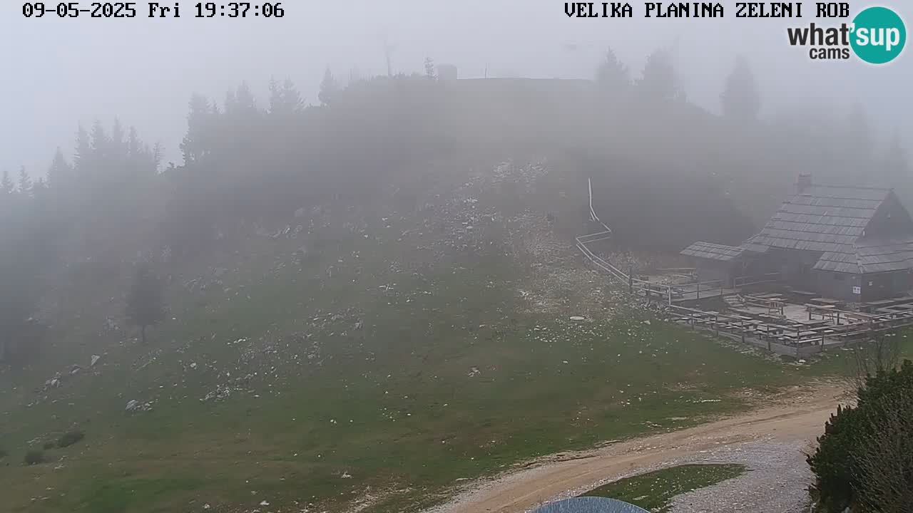 Zeleni Rob – Webcam live | Velika Planina