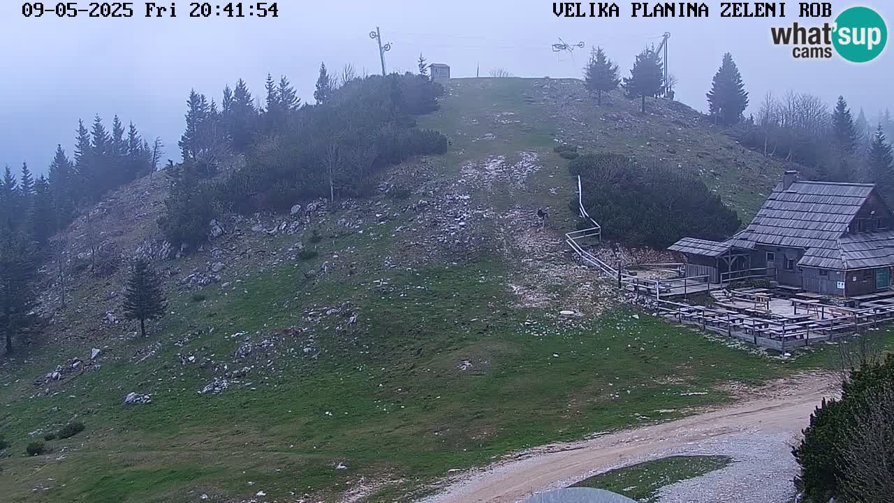 Zeleni Rob | Webcam live Velika Planina