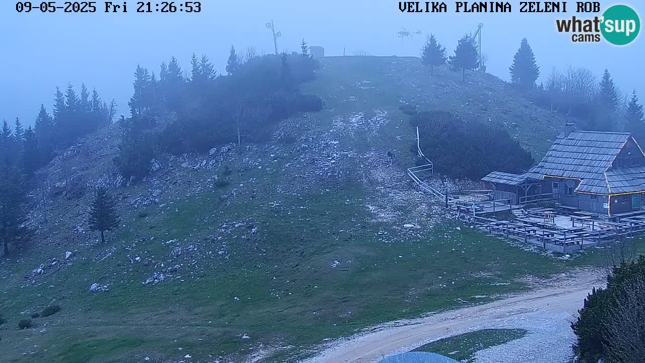 Zeleni Rob – Webcam live | Velika Planina