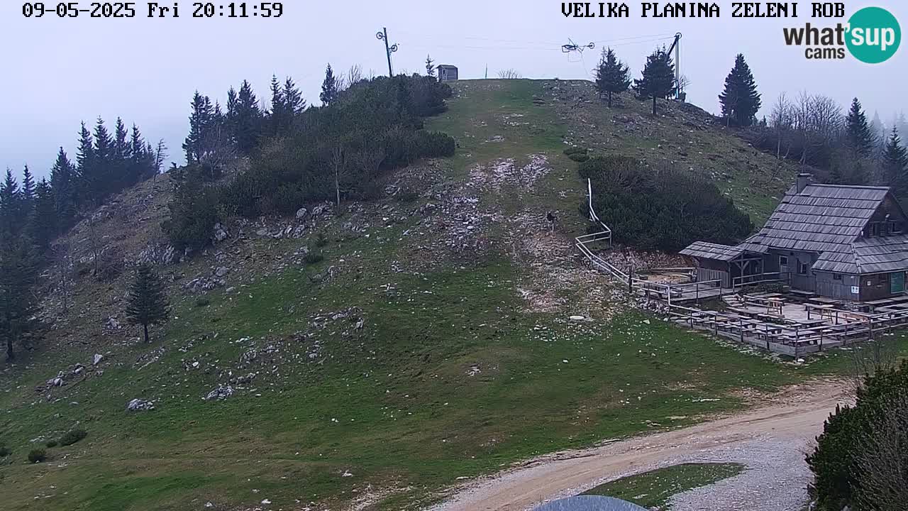 Zeleni Rob – Webcam live | Velika Planina