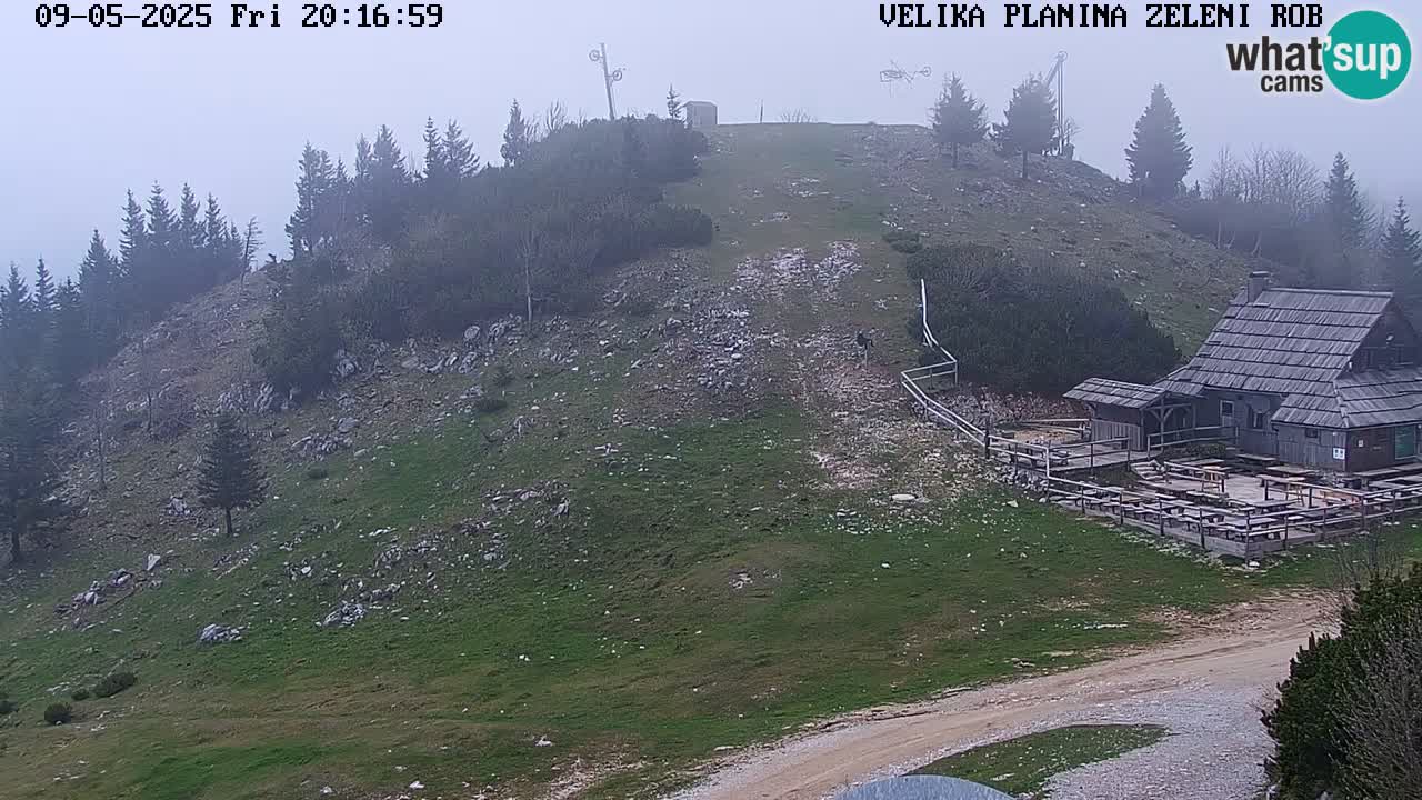 Zeleni Rob – Webcam live | Velika Planina