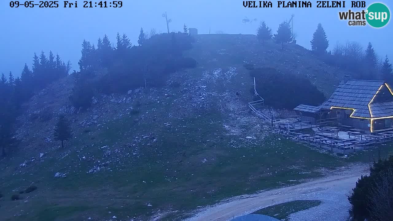 Zeleni Rob – Webcam live | Velika Planina