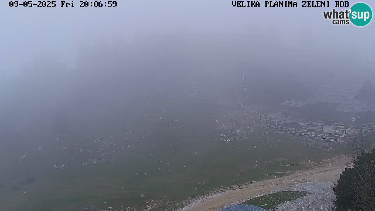 Zeleni Rob | Web kamera Velika Planina