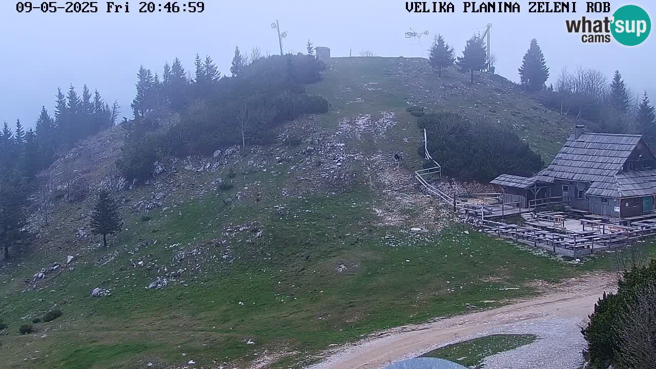 Zeleni Rob – Webcam live | Velika Planina