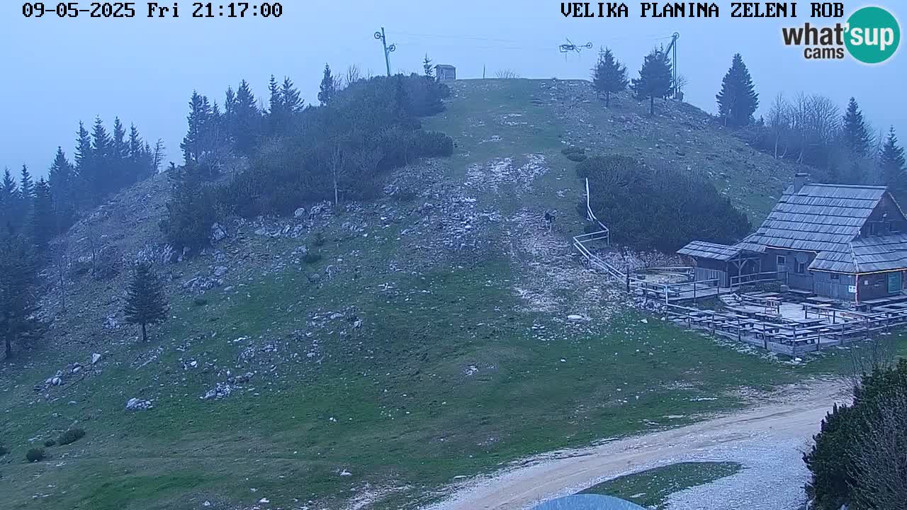 Zeleni Rob – Webcam live | Velika Planina