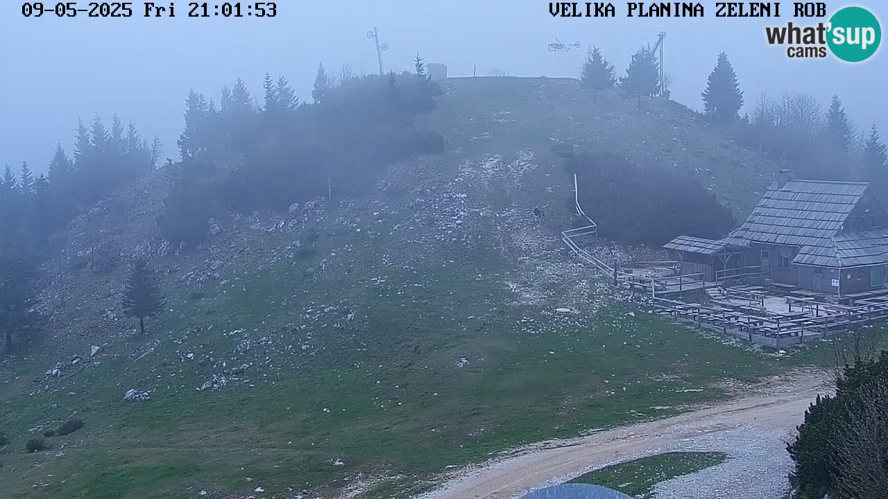Zeleni Rob – Webcam live | Velika Planina