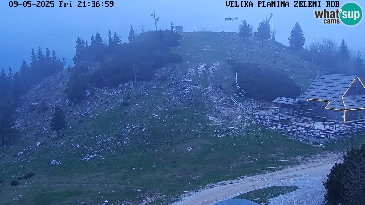 Zeleni Rob – Webcam live | Velika Planina