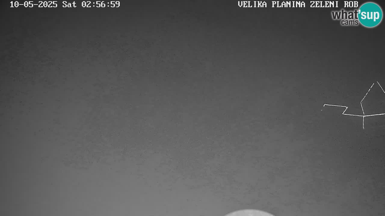 Zeleni Rob | Webcam en vivo Velika Planina
