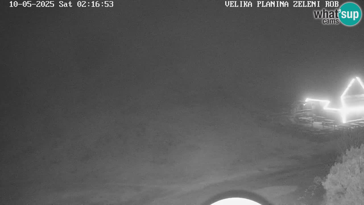 Zeleni Rob | Webcam en vivo Velika Planina