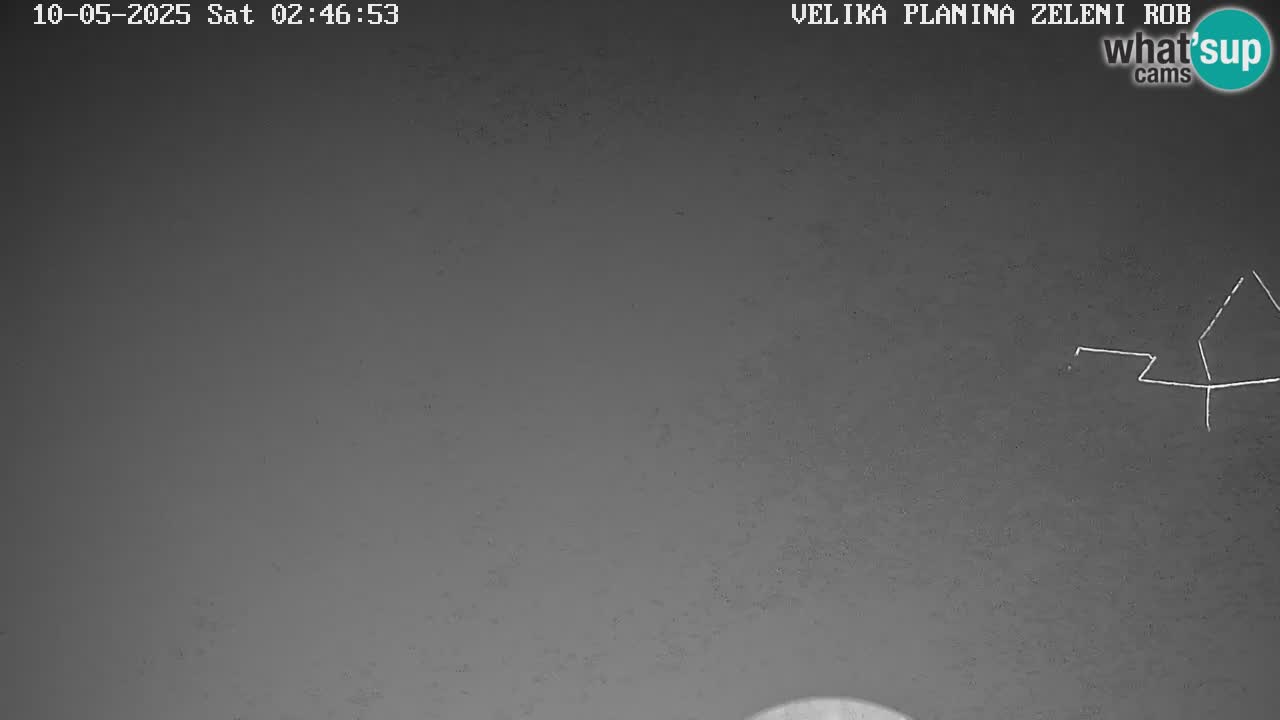Zeleni Rob | Webcam en vivo Velika Planina
