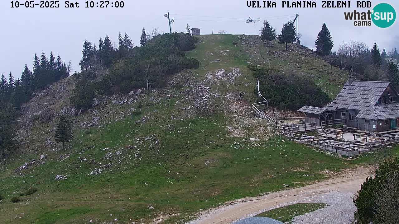 Zeleni Rob | Webcam live Velika Planina