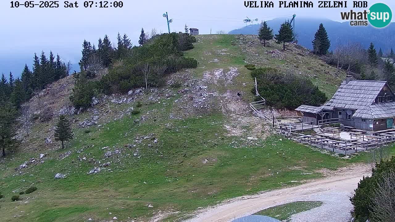 Zeleni Rob – Webcam live | Velika Planina