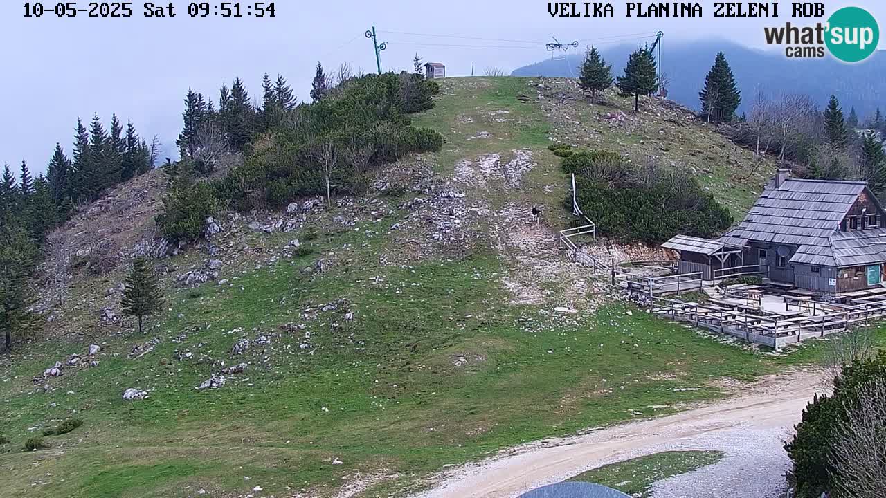 Webcam Live Velika Planina