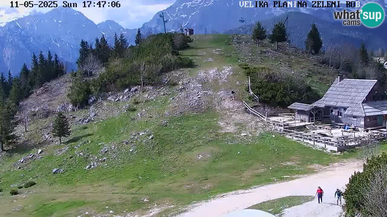 Kamera v živo Velika Planina