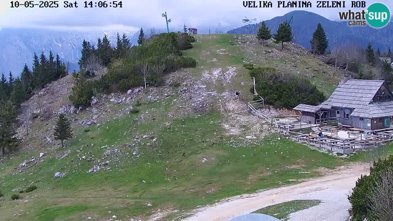 Zeleni Rob – Webcam live | Velika Planina