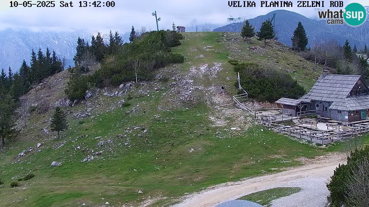 Cámara web en tiempo real Velika Planina