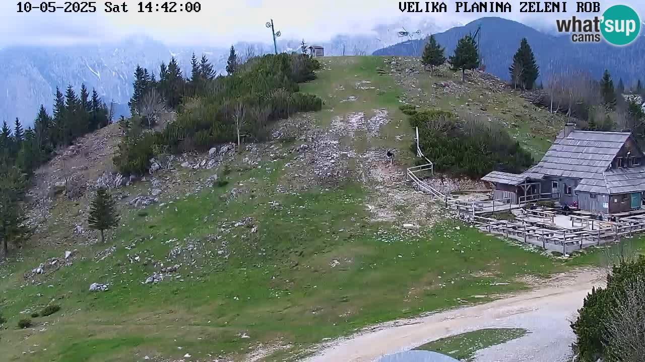 Kamera v živo Velika Planina
