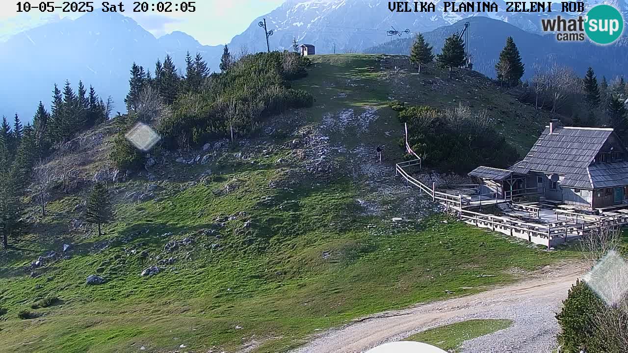Zeleni Rob – Webcam live | Velika Planina