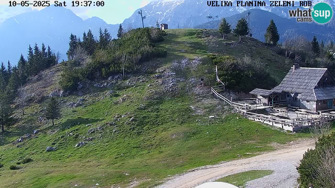 Zeleni Rob – Webcam live | Velika Planina