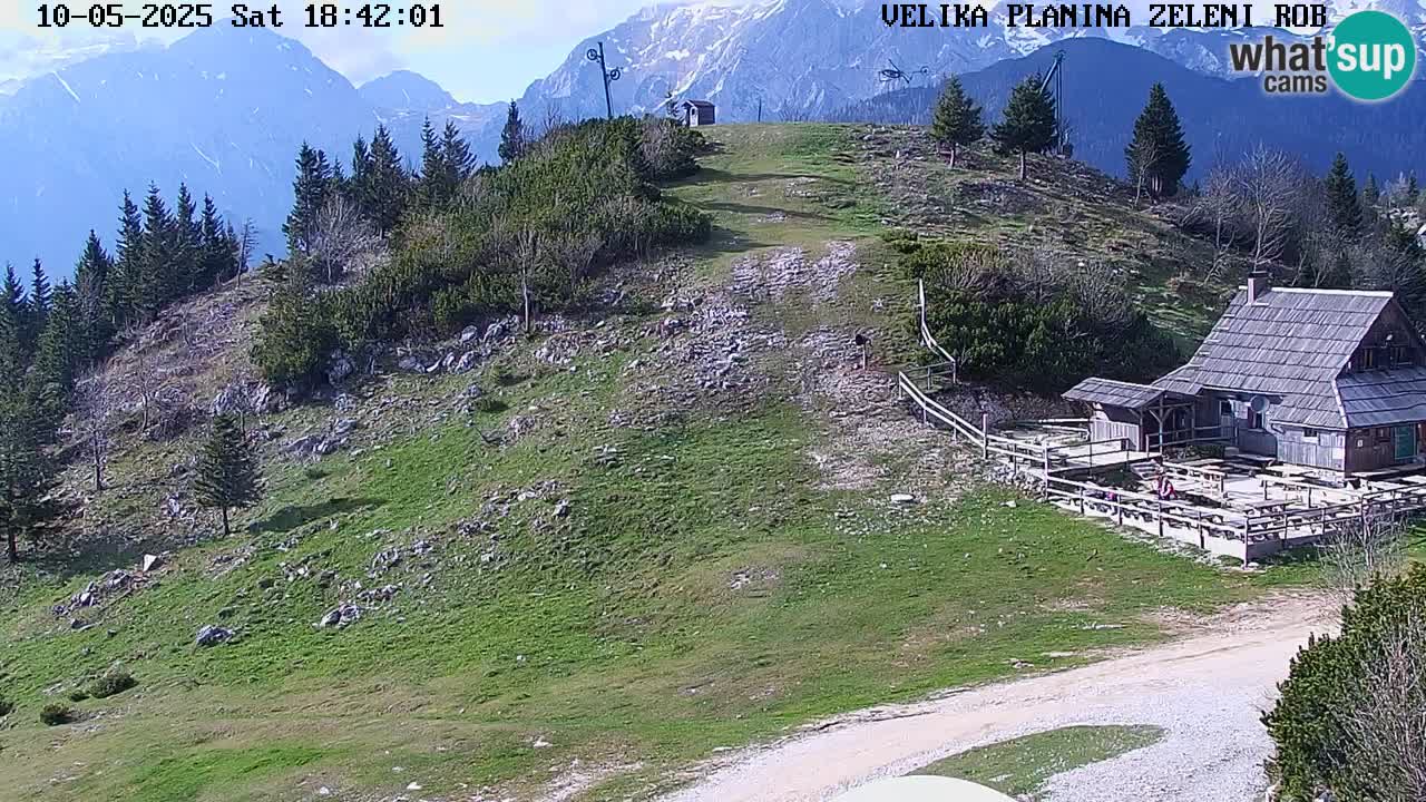 Zeleni Rob – Webcam live | Velika Planina