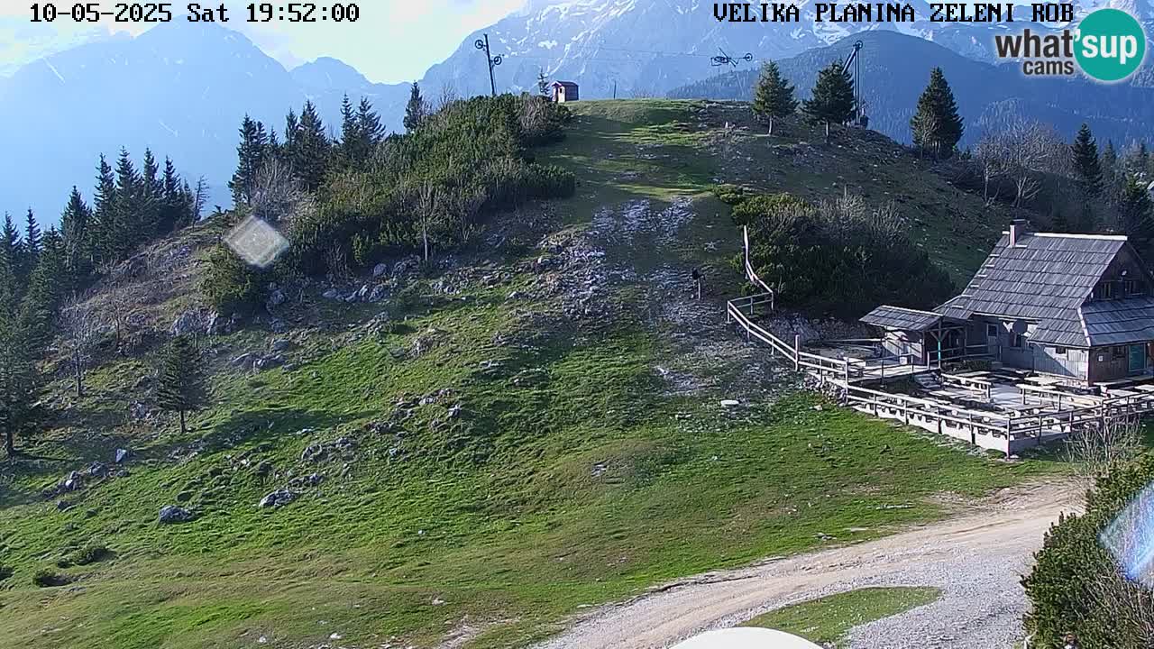 Zeleni Rob – Webcam live | Velika Planina