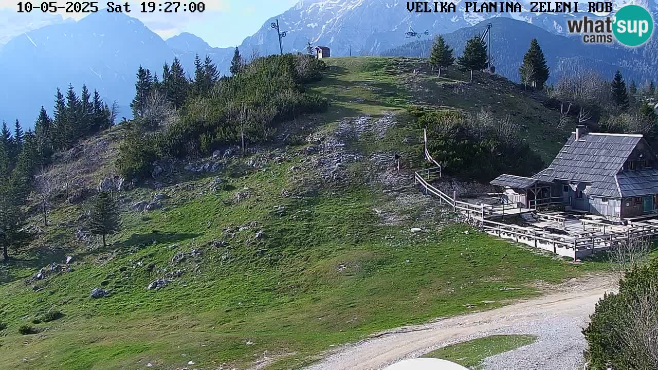 Zeleni Rob – Webcam live | Velika Planina