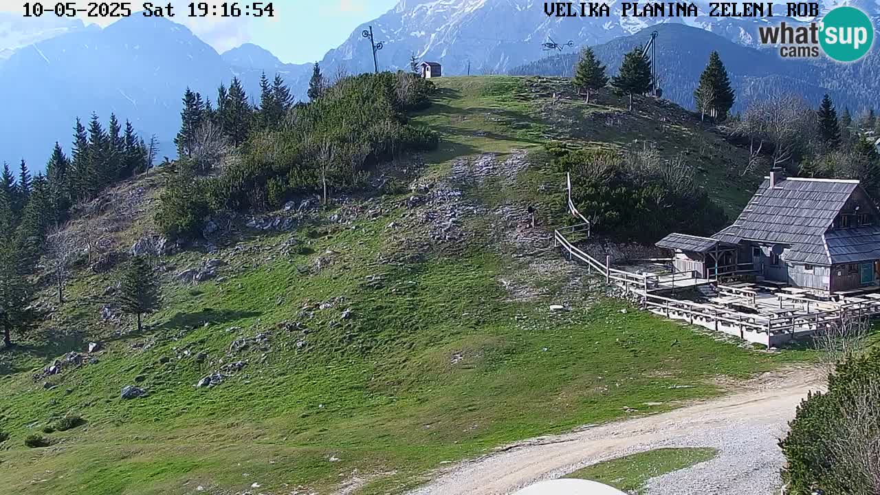Zeleni Rob – Webcam live | Velika Planina