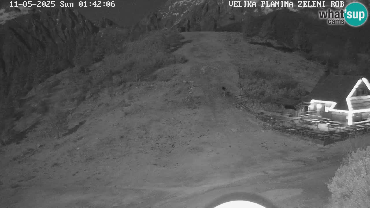 Zeleni Rob | Web kamera Velika Planina