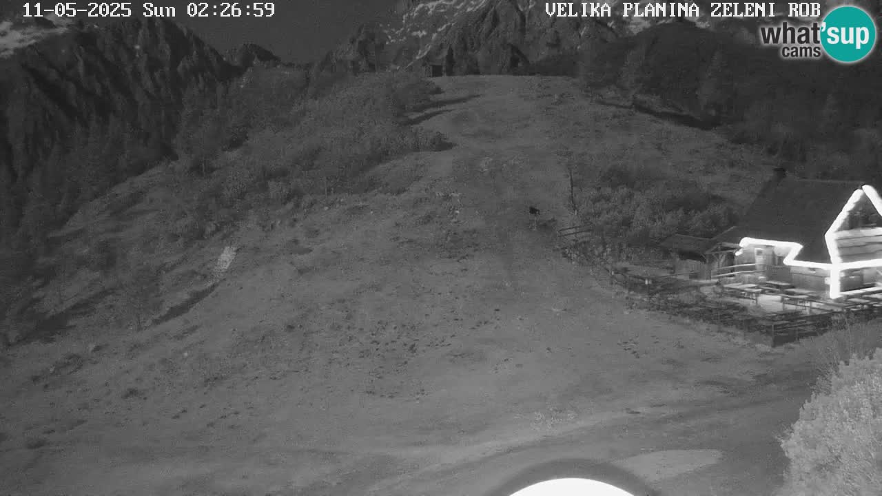 Zeleni Rob | Webcam live Velika Planina