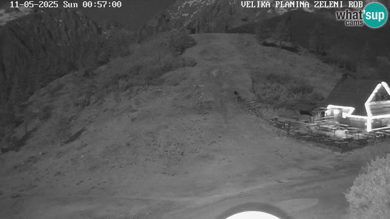 Zeleni Rob – Webcam live | Velika Planina