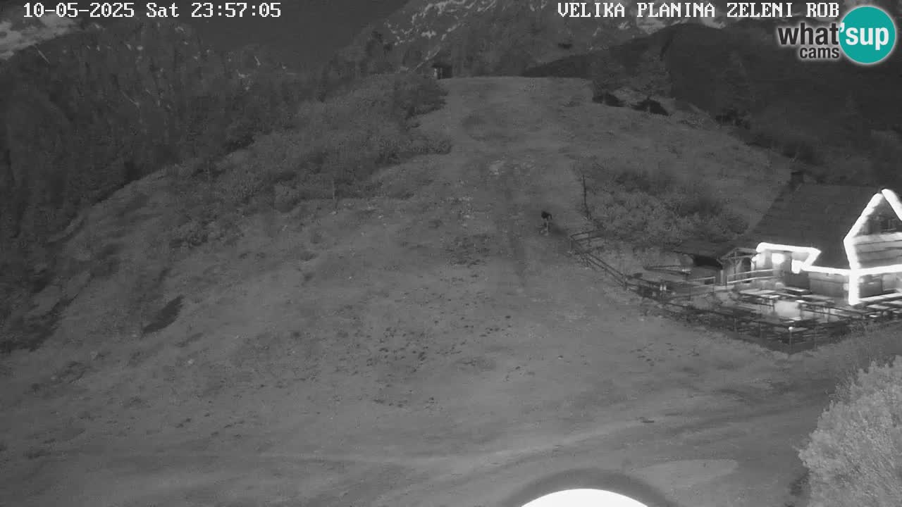 Zeleni Rob – Webcam live | Velika Planina