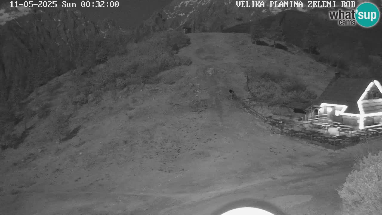 Zeleni Rob – Webcam live | Velika Planina