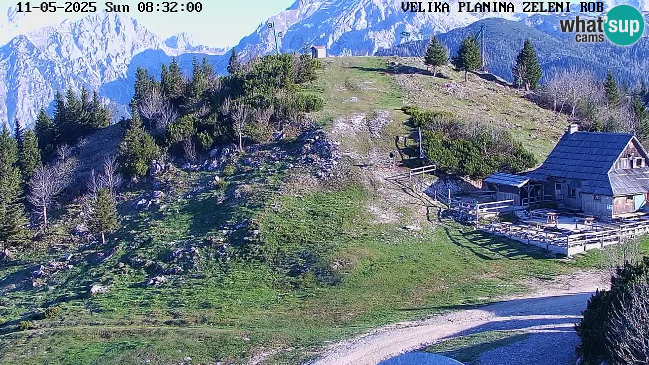 Kamera v živo Velika Planina