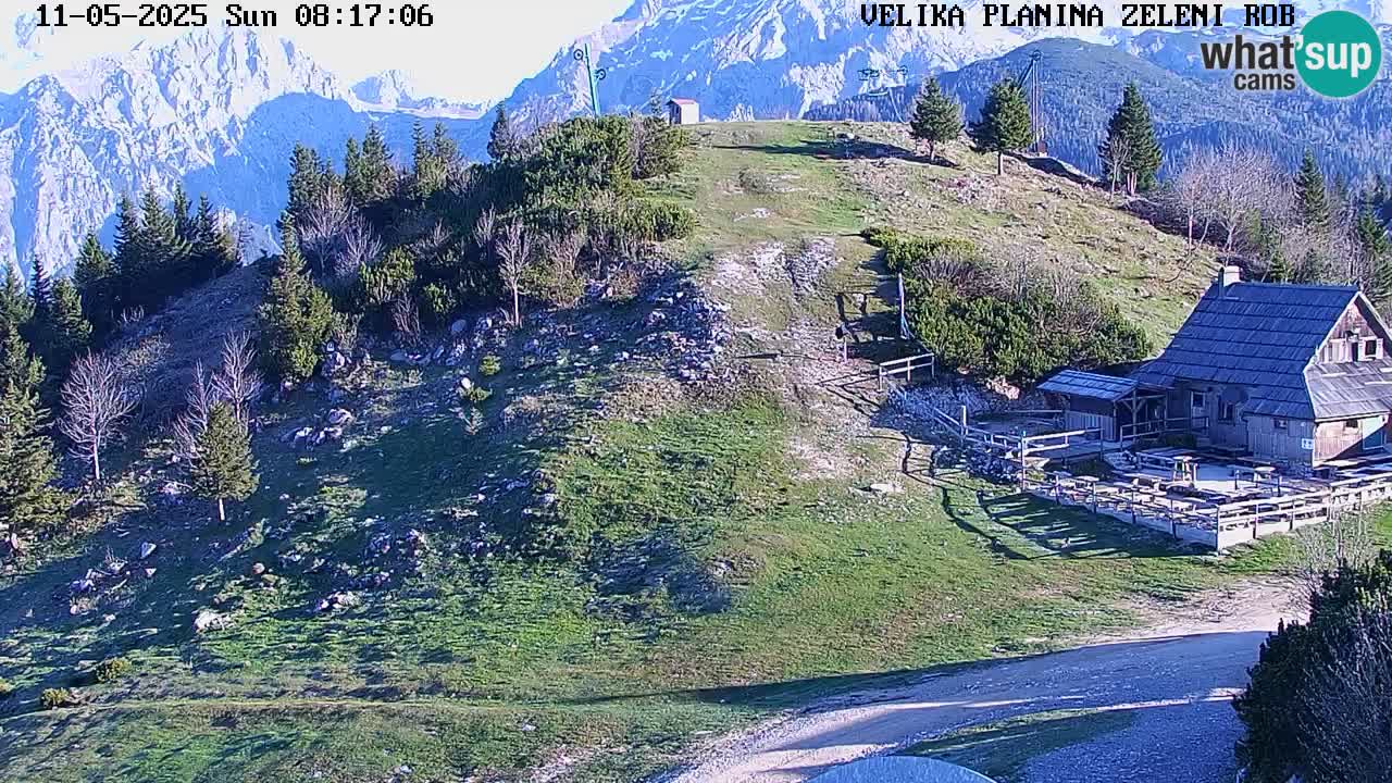 Zeleni Rob – Webcam live | Velika Planina