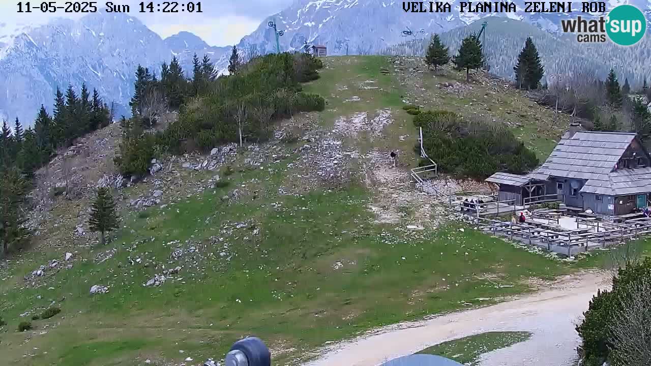 Zeleni Rob – Webcam live | Velika Planina
