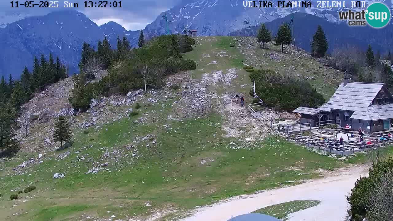 Zeleni Rob – Webcam live | Velika Planina