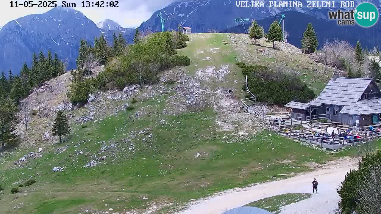 Zeleni Rob | Webcam live Velika Planina