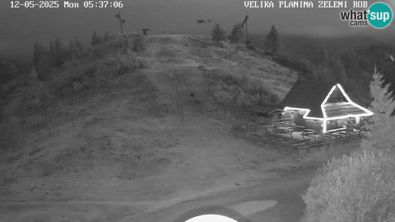 Zeleni Rob – Webcam live | Velika Planina