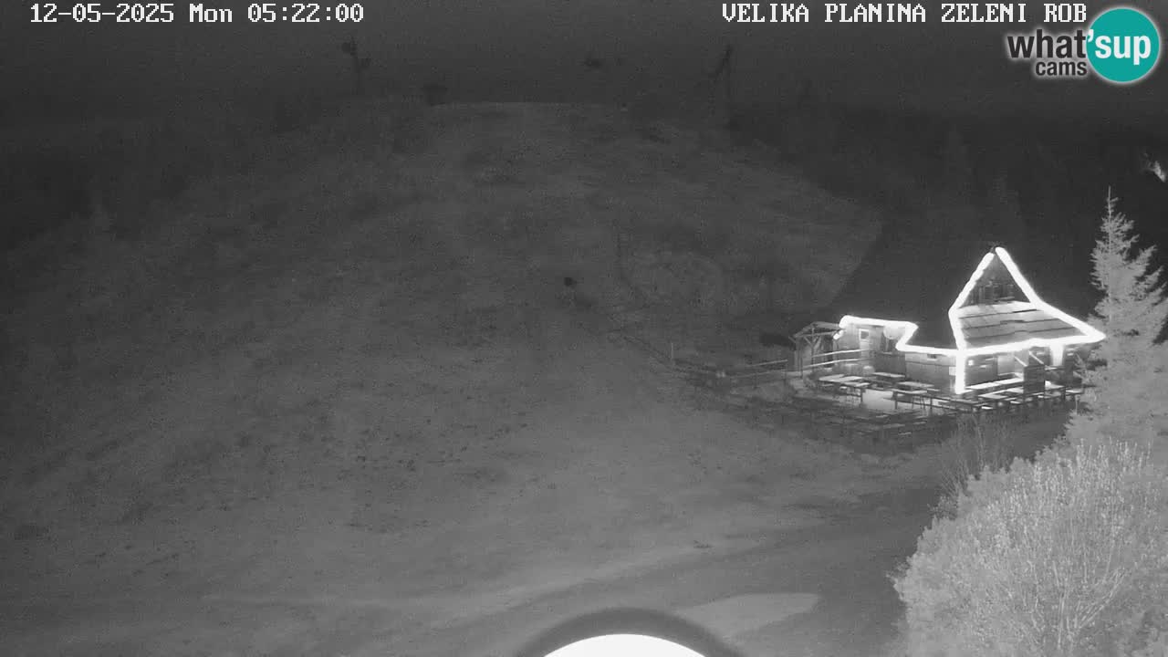 Zeleni Rob | Web kamera Velika Planina