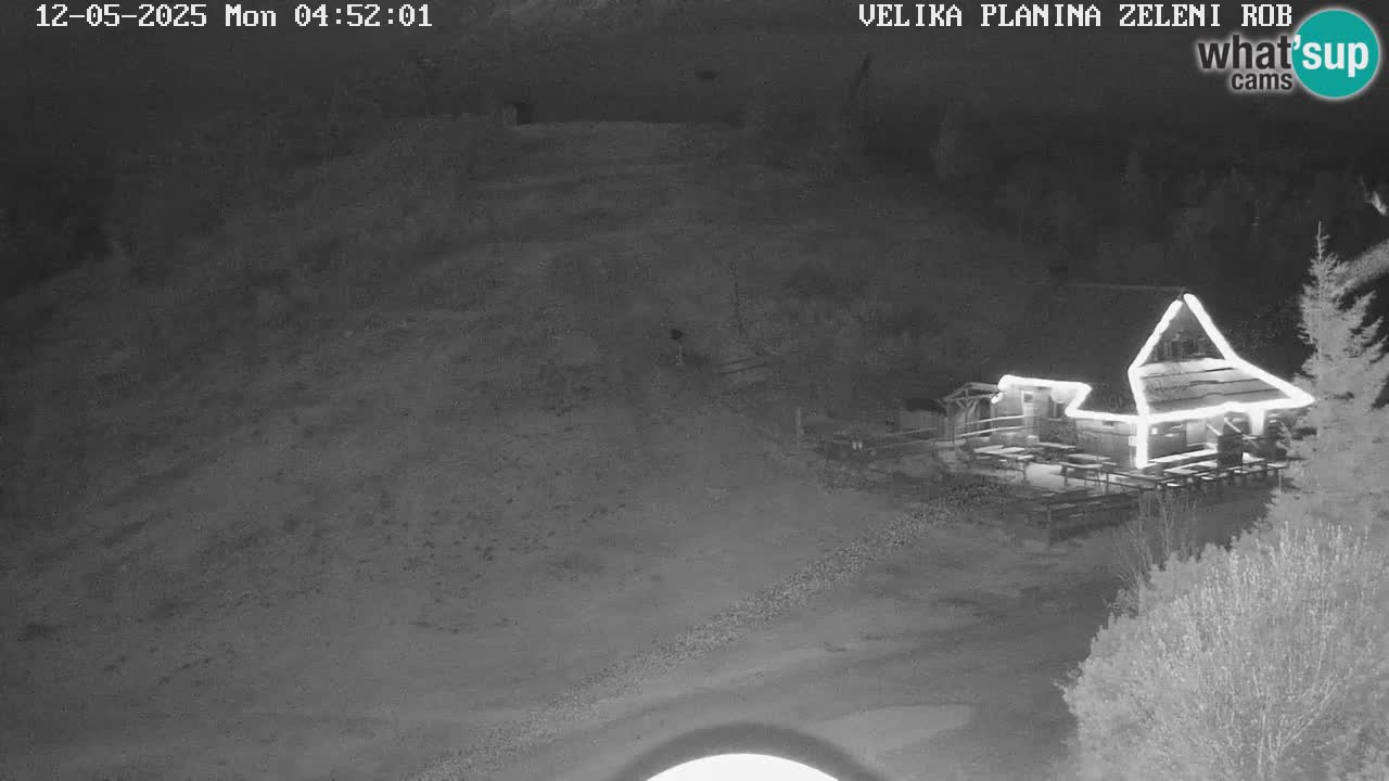 Zeleni Rob – Webcam live | Velika Planina