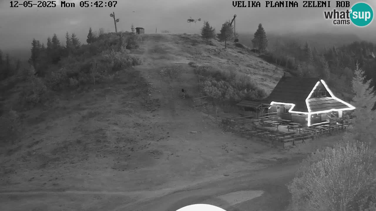 Zeleni Rob – Webcam live | Velika Planina