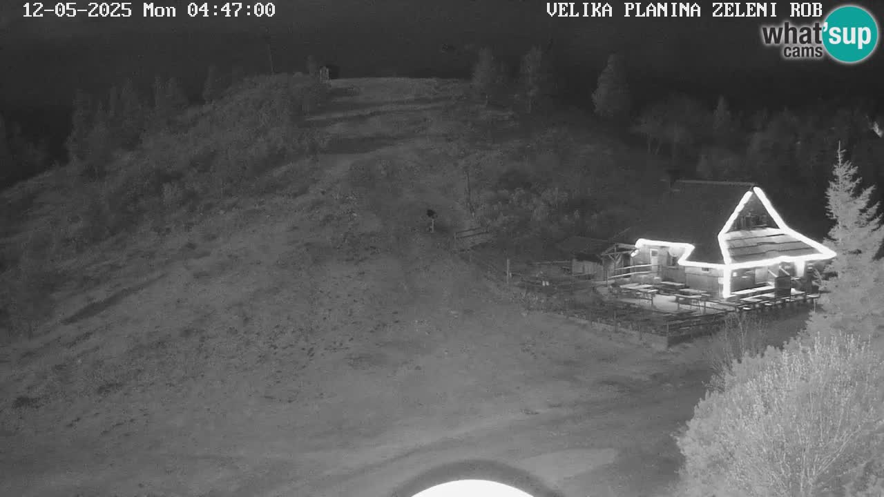 Zeleni Rob | Webcam live Velika Planina