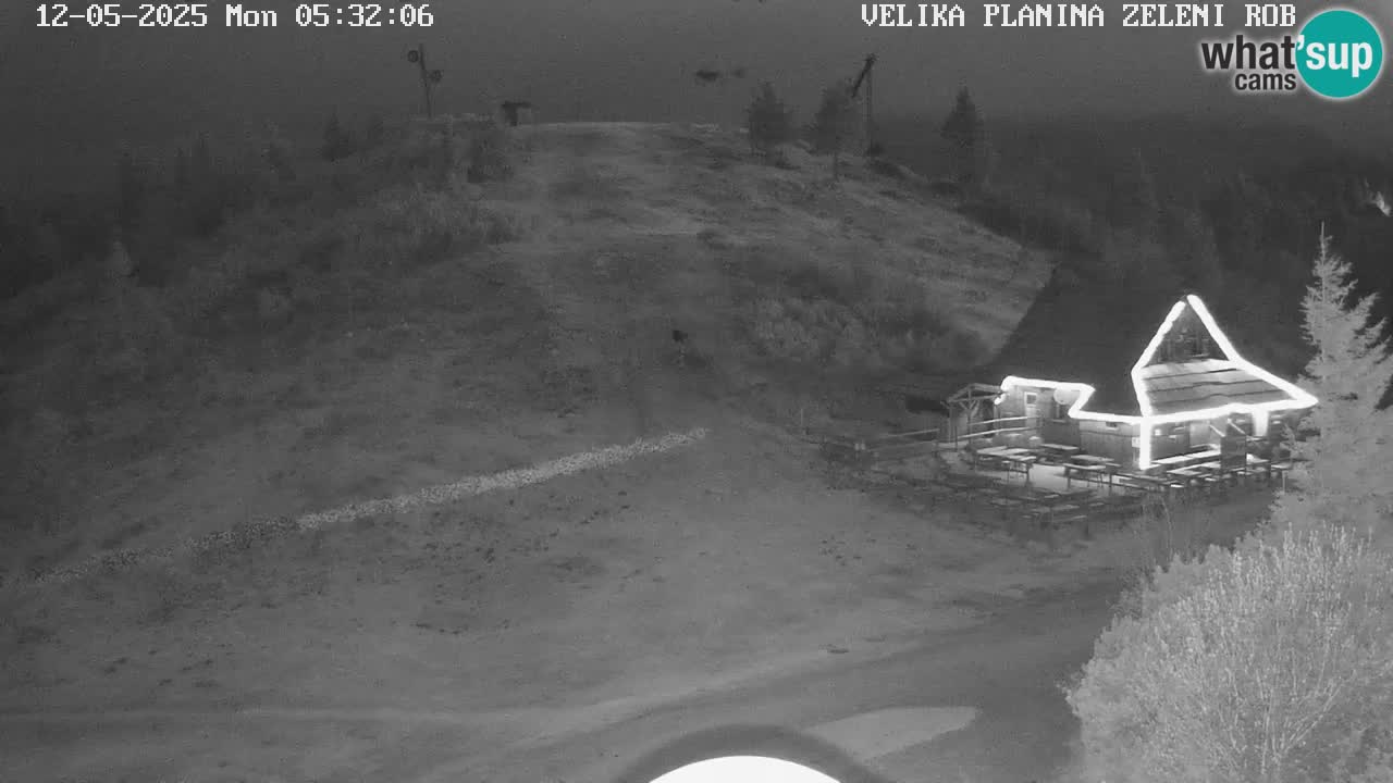 Zeleni Rob | Web kamera Velika Planina