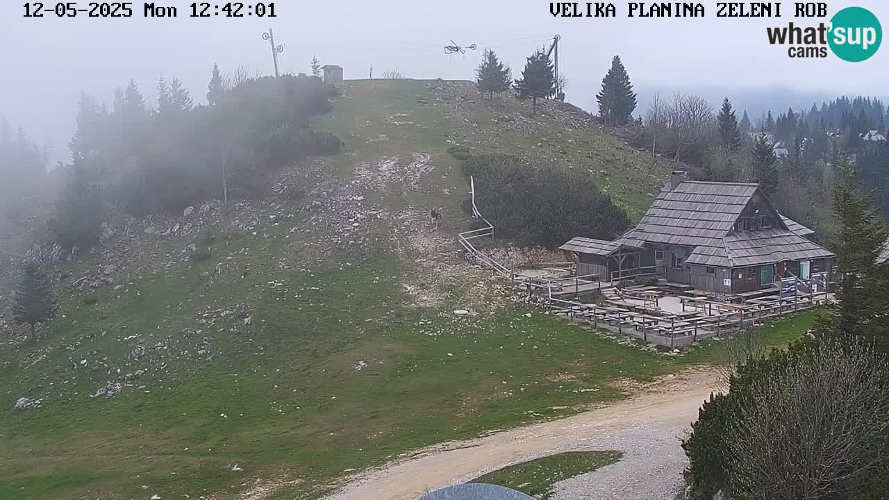 Zeleni Rob – Webcam live | Velika Planina