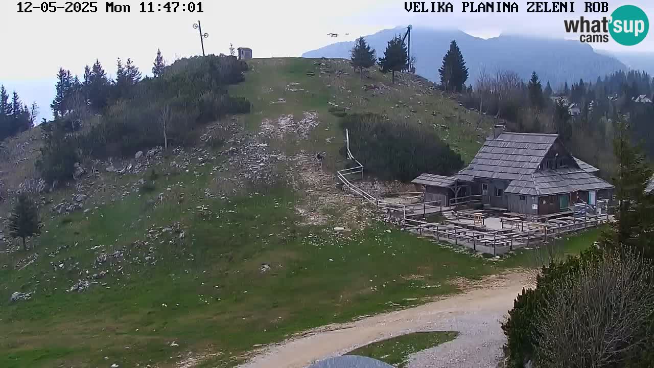 Zeleni Rob – Webcam live | Velika Planina